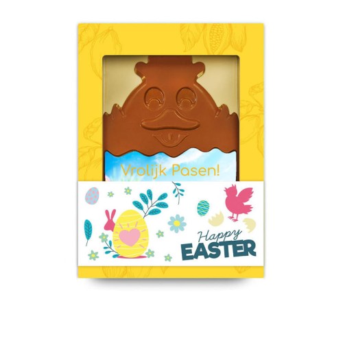 Easter chick chocolate photo - 10 pieces